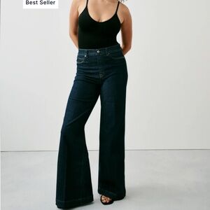 Spanx Everywear Wide Leg Jeans NWOT - M